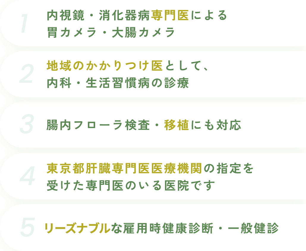 内視鏡・消化器病専門医による胃カメラ・大腸カメラ